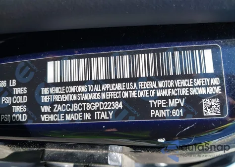 2016 Jeep Renegade Trailhawk z USA, uszkodzony, nr VIN ZACCJBCT8GPD22384